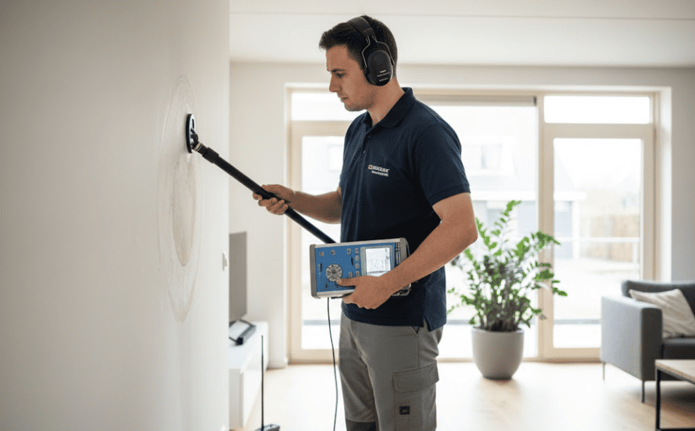 Корреляционный поиск протечки воды в Минске