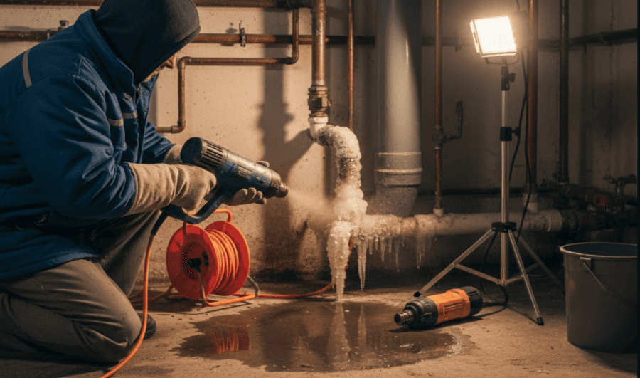 Разморозка отопления, труб и канализации в Минске и Минской области