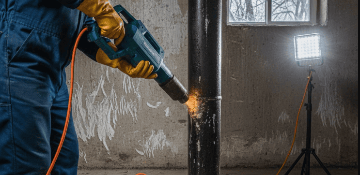 Аварийный отогрев трубопровода в Минске