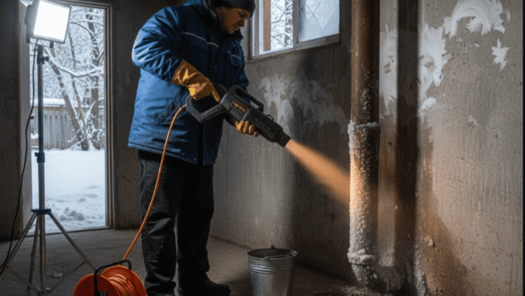 Отогрев канализации в Минске