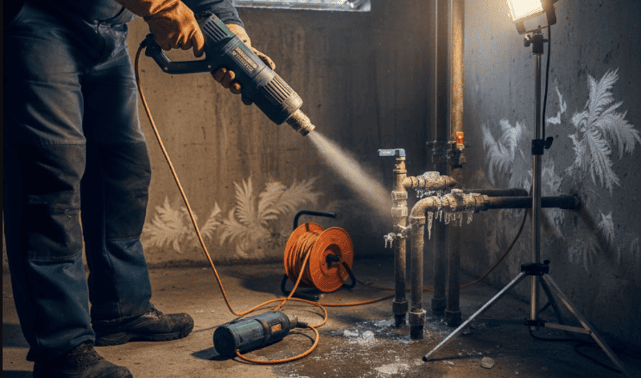 Разморозка труб водопровода, водоснабжения в Бресте и Брестской области