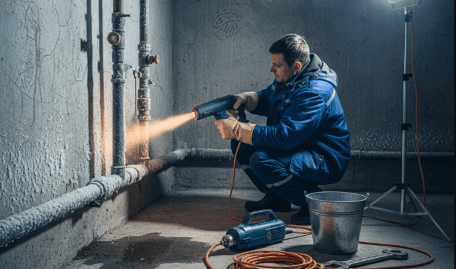 Разморозка труб водопровода, водоснабжения в Гомеле и Гомельской области