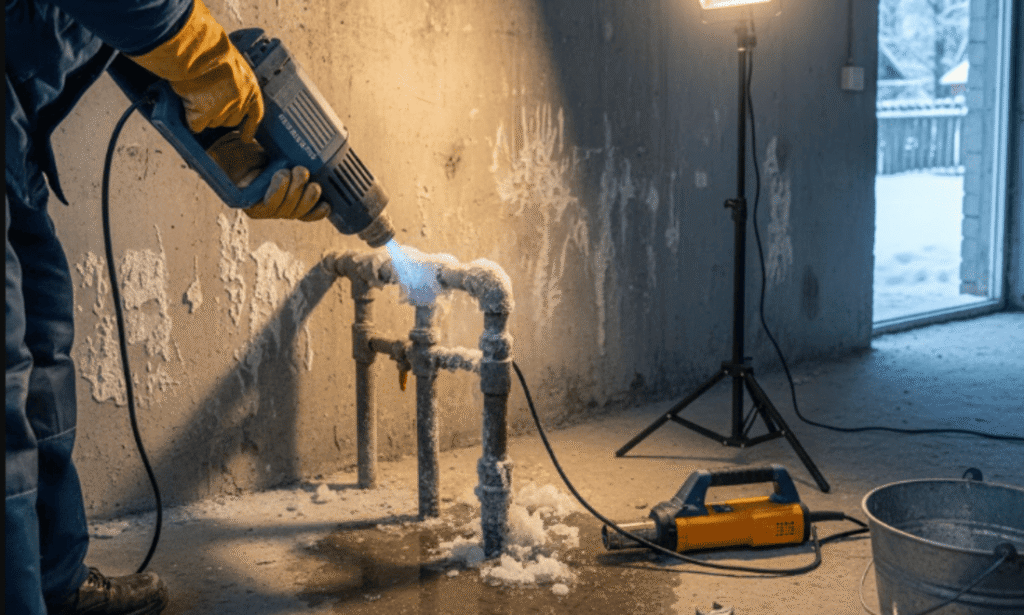 Разморозка труб водопровода водоснабжения в Гомеле и Гомельской области 