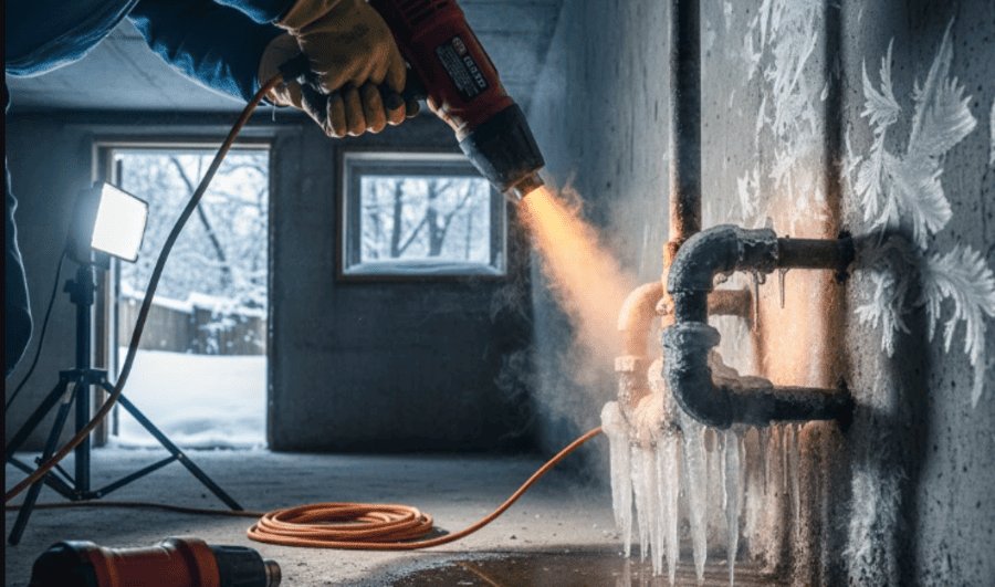 Разморозка труб водопровода, водоснабжения в Витебске и Витебской области