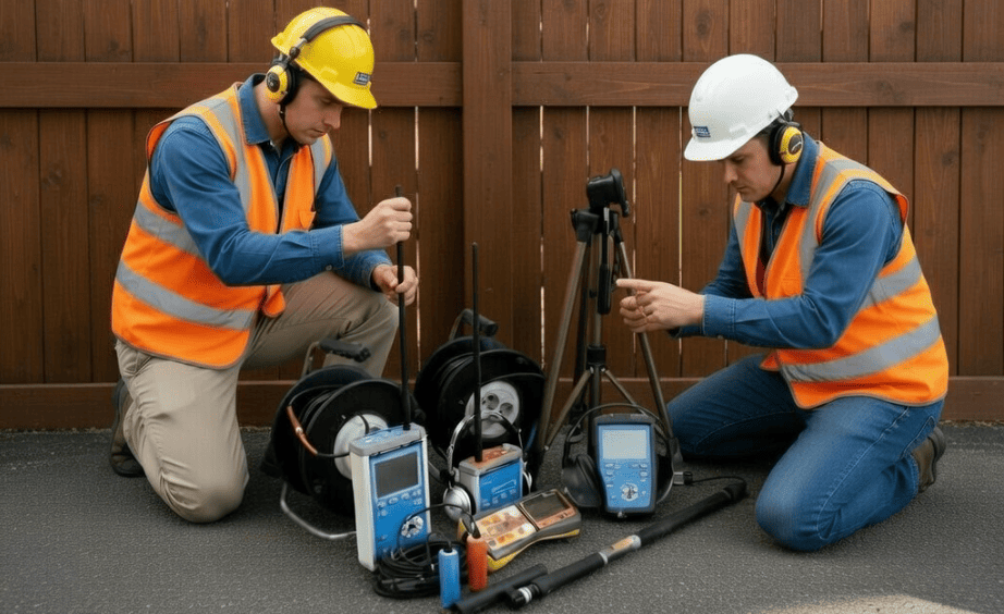 Корреляционный поиск протечки воды под землей в Гомеле и Гомельской области