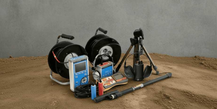 Корреляционный поиск протечки воды под землей в Гомеле и Гомельской области