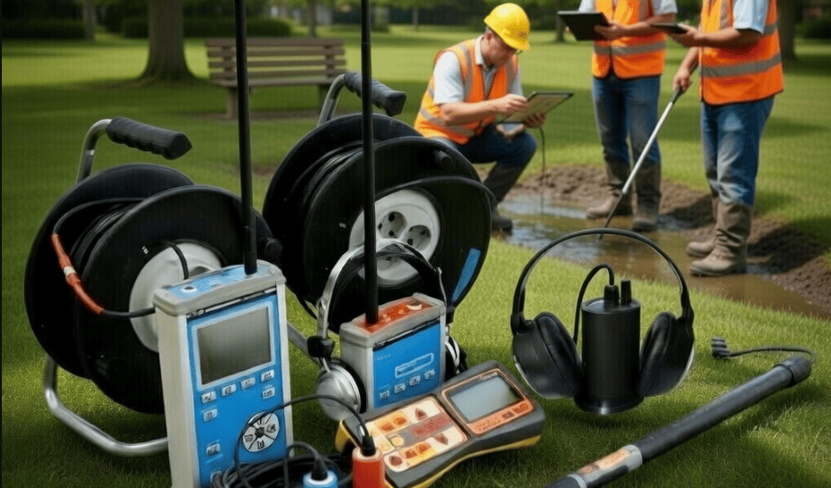 Корреляционный поиск протечки воды под землей в Гродно и Гродненской  области 