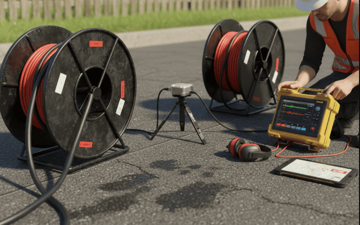 Корреляционный поиск протечки воды под землей в Могилеве и Могилевской  области