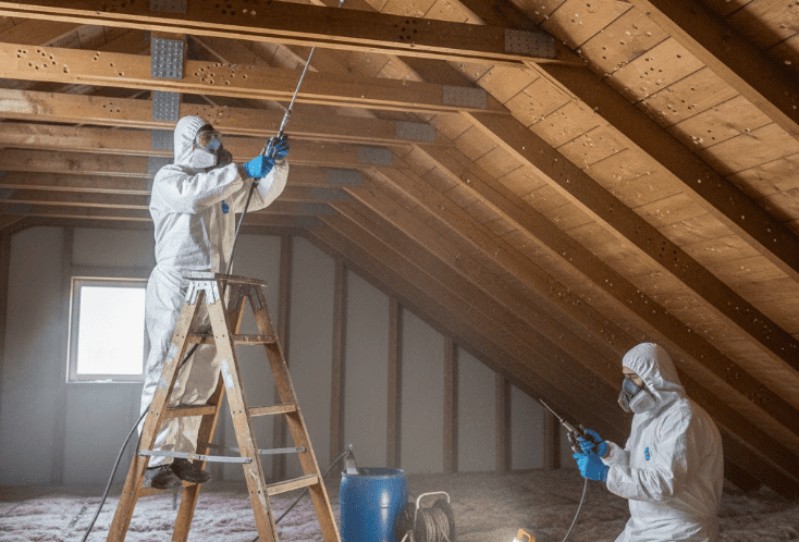 Обработка стропильной системы от короеда, древоточца в Минске и минской области