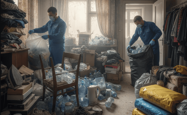 Уборка после людей с синдромом Диогена в Минске