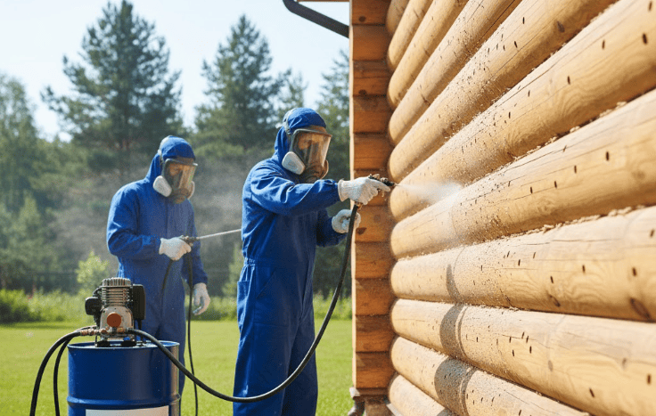 Уничтожение короеда в Минске и Минском районе