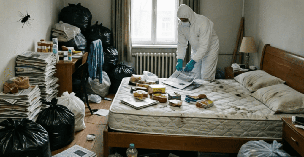 Демонтаж мусорных гор в квартире Минск