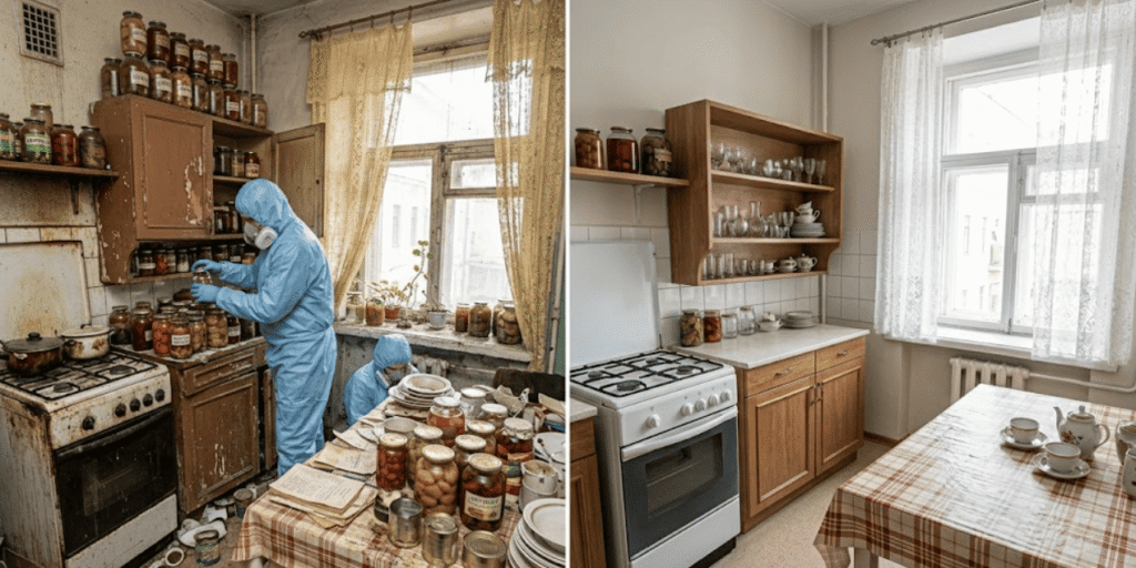 Уборка бабушатника в Минске