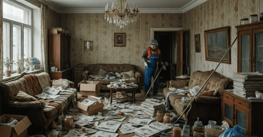Уборка квартир после людей с синдромом Диогена в Бресте