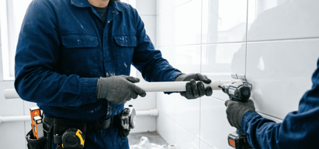 Установка туб в туалет и ванну в Минске