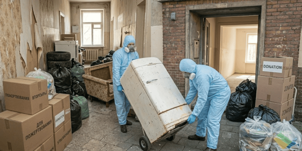 Вывоз хлама из квартиры Минск